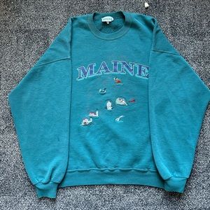 Vintage Maine Crewneck